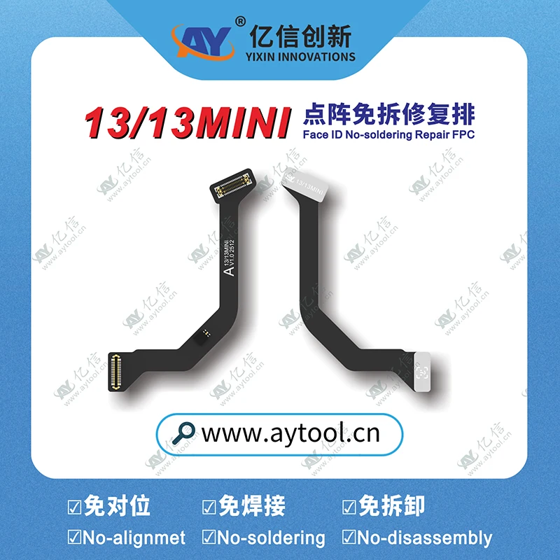 AY A108 BOX Face ID Programmer For iPhone X-15 Pro Max Dot Matrix Projector Repair True Tone Fix Battery Health Data Change Tool