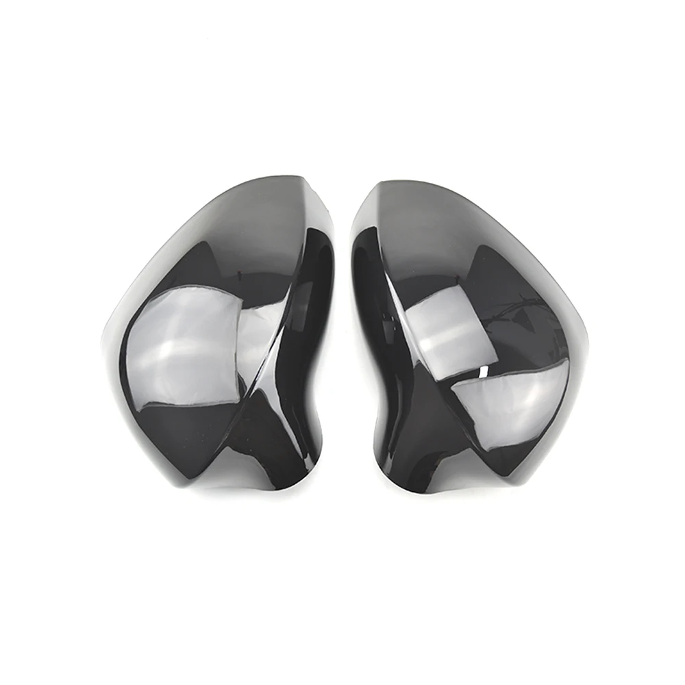 

Pair Replacement Rearview Side Mirror Covers Cap For Seat Leon MK2 1P Ibiza MK4 6J Exeo 3R 2008-2017 Car Accessories Black