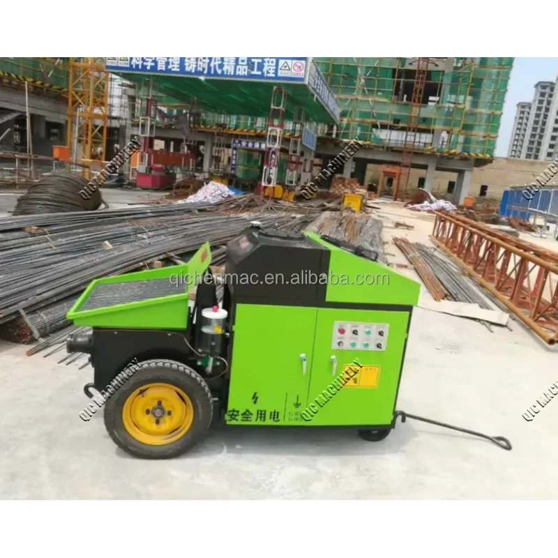 Industrial Machinery Small Horizontal Secondary Construction Column Pump Fine Stone Concrete Pump