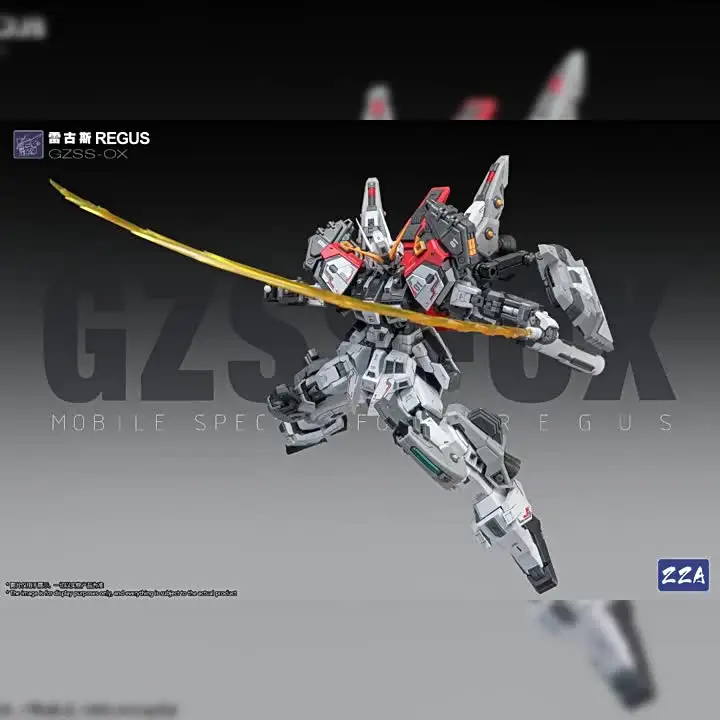 ZZA REGUS 1/100 MG GZSS-OX-001 Assembly Plastic Toy Model Kit