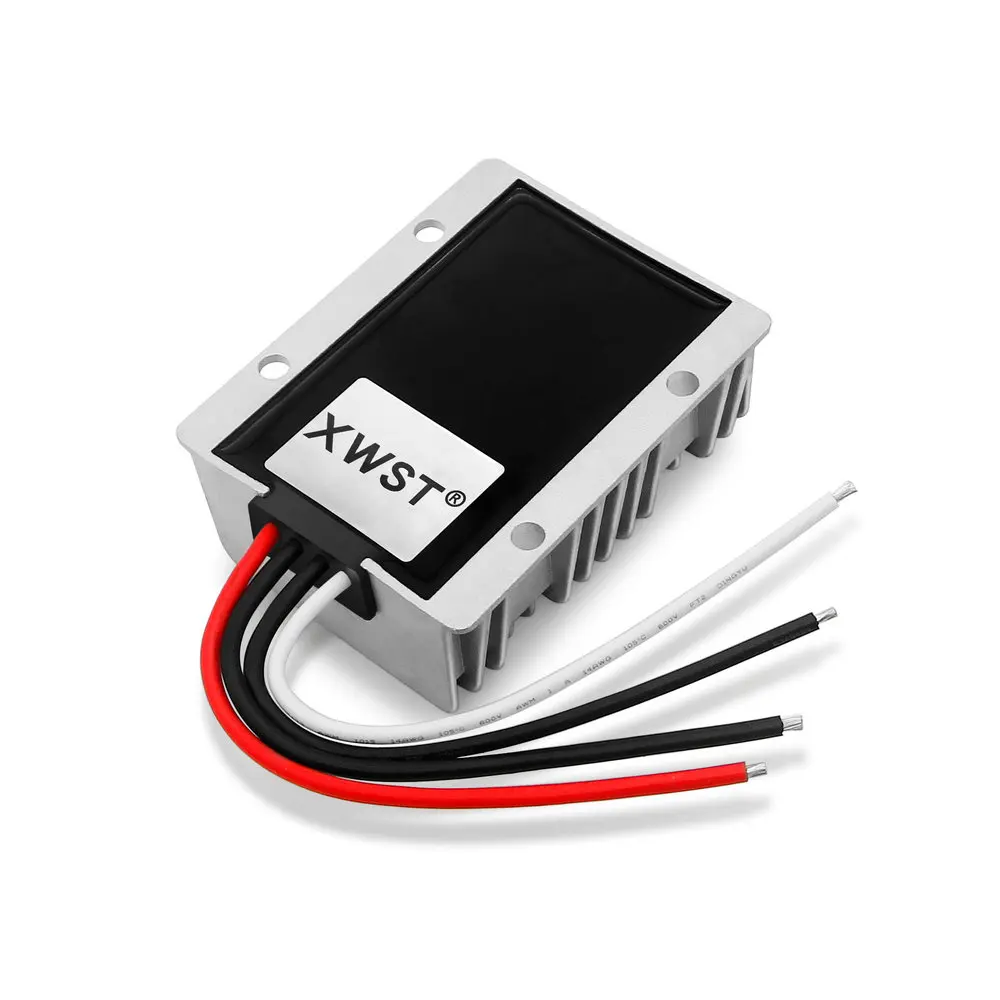 XWST DC to DC 12v to 15v Step Up Converter Non Isolated Aluminum 12v to 19v 21A 25A 28A Boost Power Supply DC Voltage Regulator