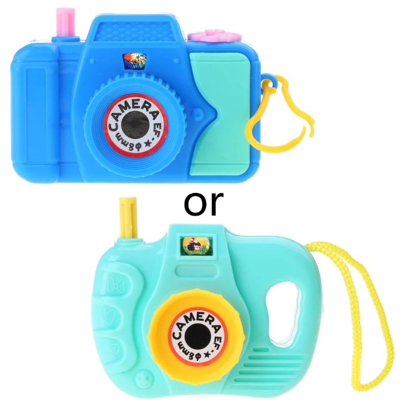 

Simulation Projection Camera Toy for w/Slide for Play Color Assorted Interactive Toy for Kids Preschool Early