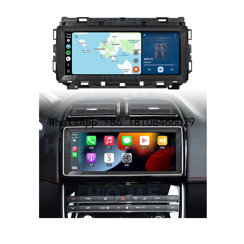

Snapdragon 128G NEW Android 13 10.25 Inch GPS Navigation for Jaguar XE XEL F-PACE 2015-2019 Car Multimedia Player Carplay Auto