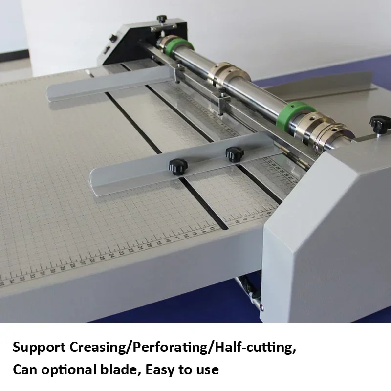 

superior quality SG-660E Multi-Function High Speed 660mm Electric Paper Creasing Perforating Half Cutting Machine With Pa