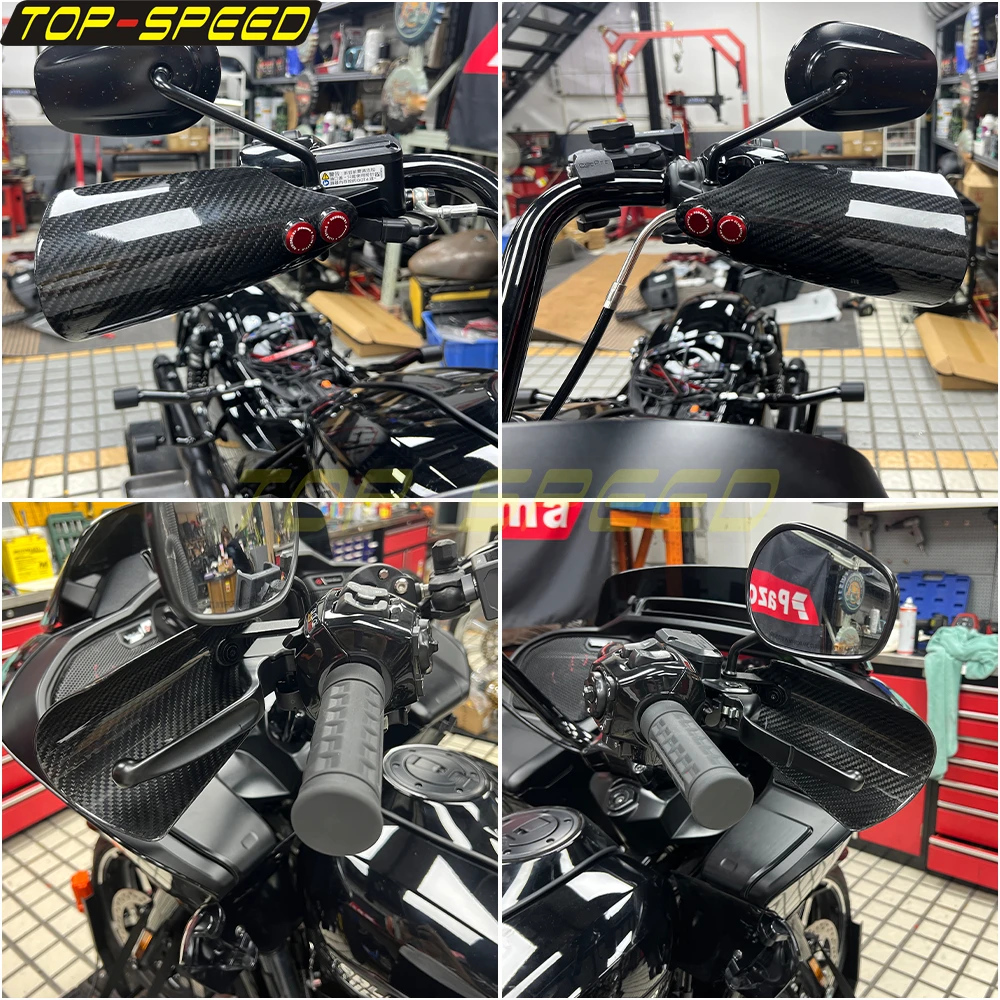 Protector de mano para motocicleta, Protector de manos para Harley Touring Road King FLHRXS Road Electra Glide FLTRX FLHTK 2021-2025