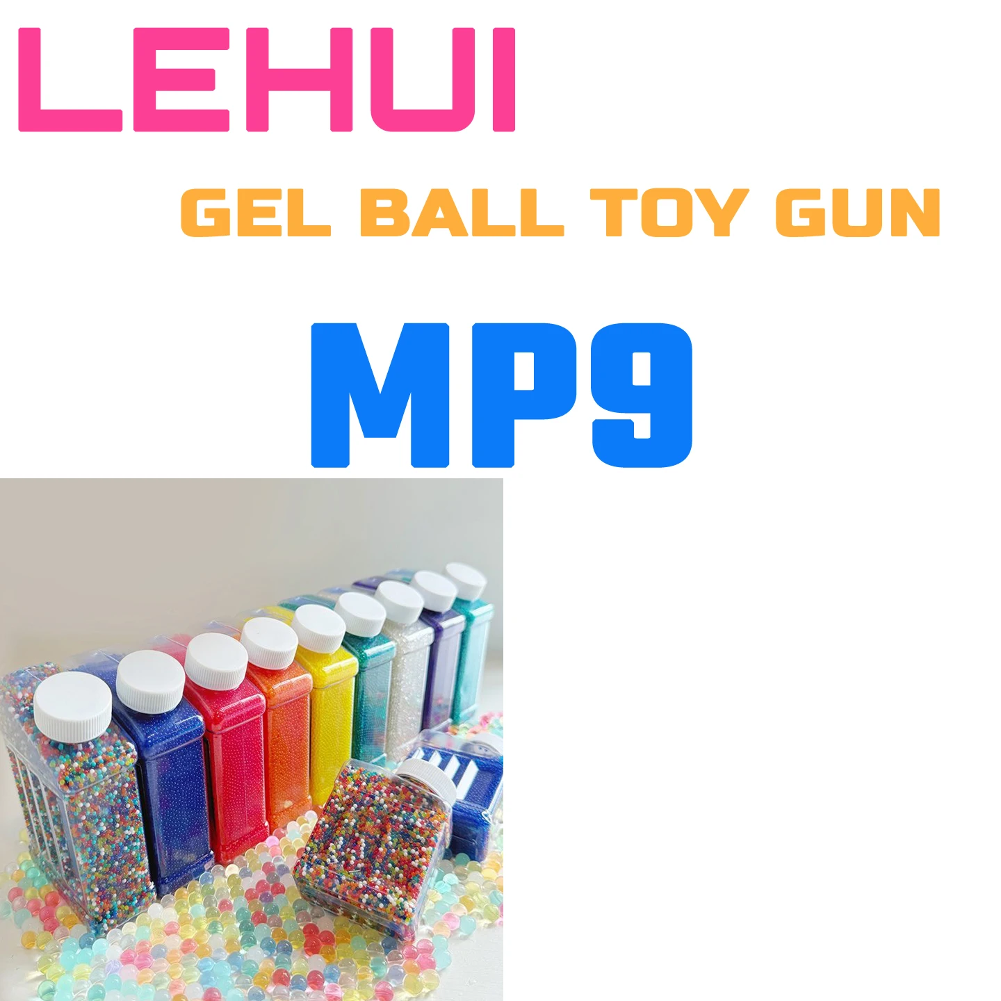 AK UNCLE LEHUI MP9 Gel balle jouet pistolet 7-8mm Gel balle jouet GBB électrique eau jouet pistolet WBB