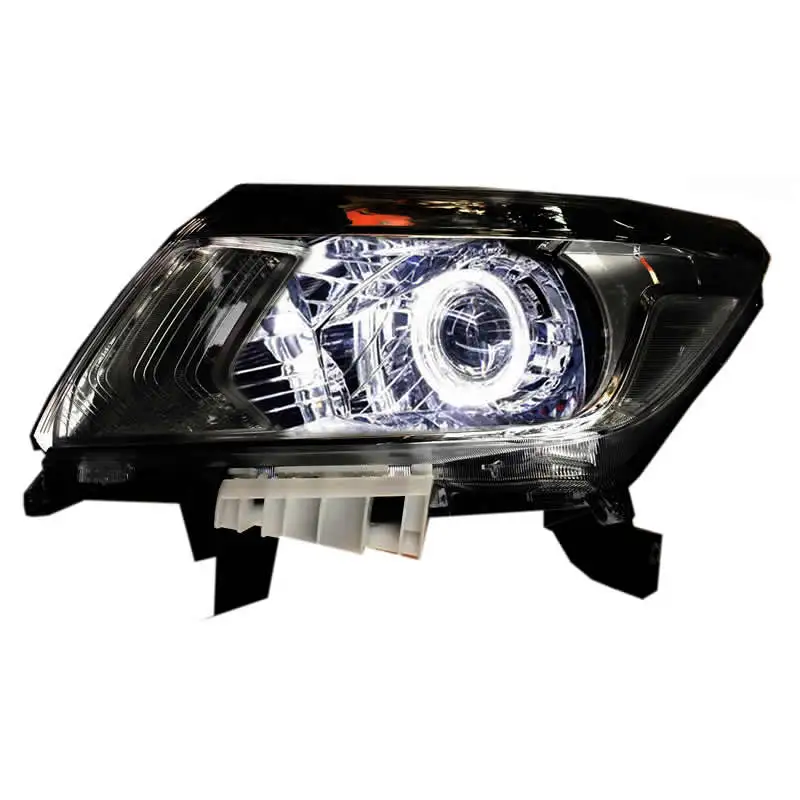 Customized Full LED Headlights For Nissan Navara Bi-xenon Projector Lens Front Lamps With DRL