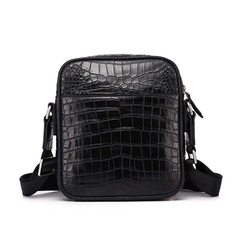 Imagem -04 - Bolsa Mensageiro de Couro Genuíno para Homens Mochila Pequena de Lazer Ombro Único Pasta Crossbody Tendência da Moda Alta Qualidade Nova