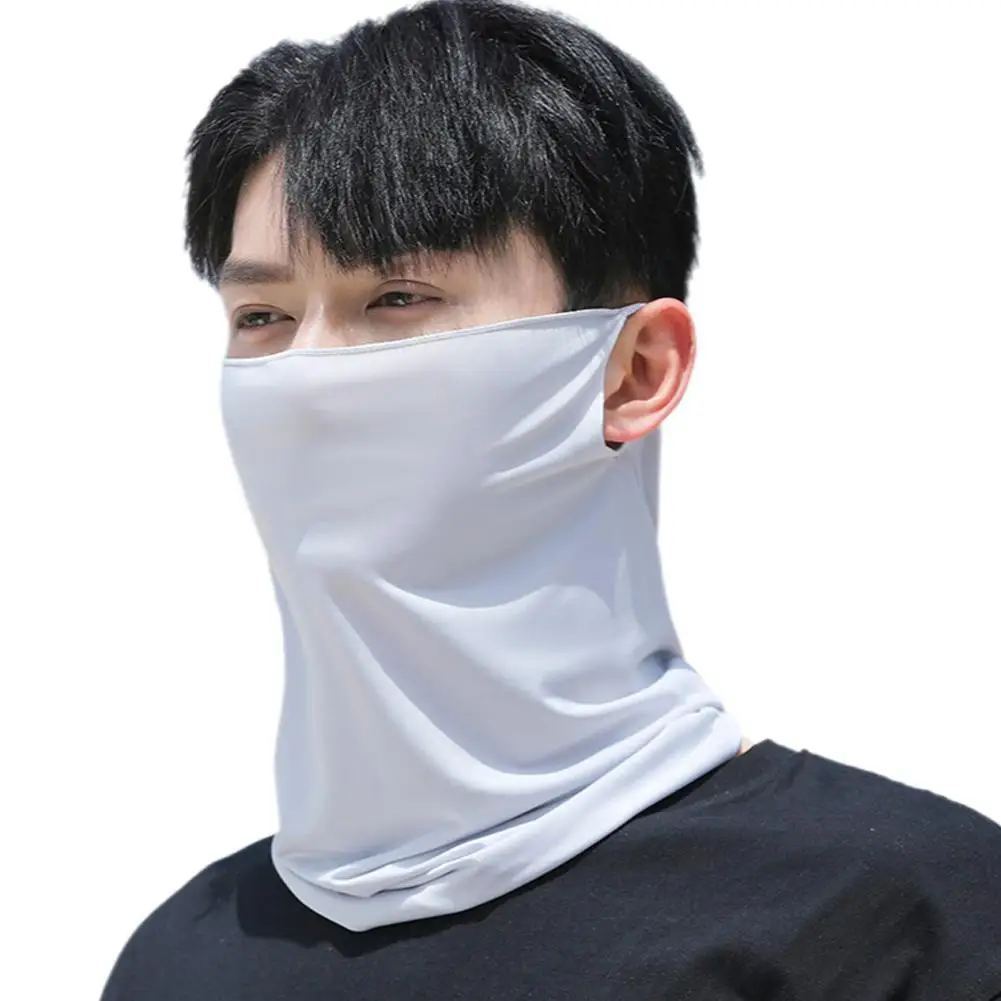 Fashion Punk Sunscreen Mask For Men Women Summer Face Neck UV Protection Ear Scarf Hip Hop Outdoor Sports Cycling Bandana S V3J4