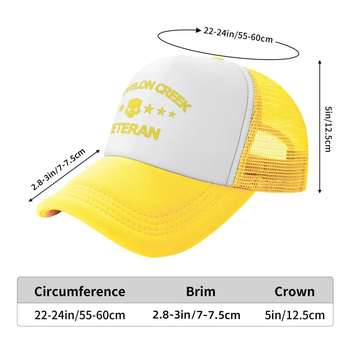 Helldivers Malevelon Creek Veteran Classic Cap Mesh Baseball Caps Adjustable Hat Hip Hop Unisex Baseball Hats Polychromatic