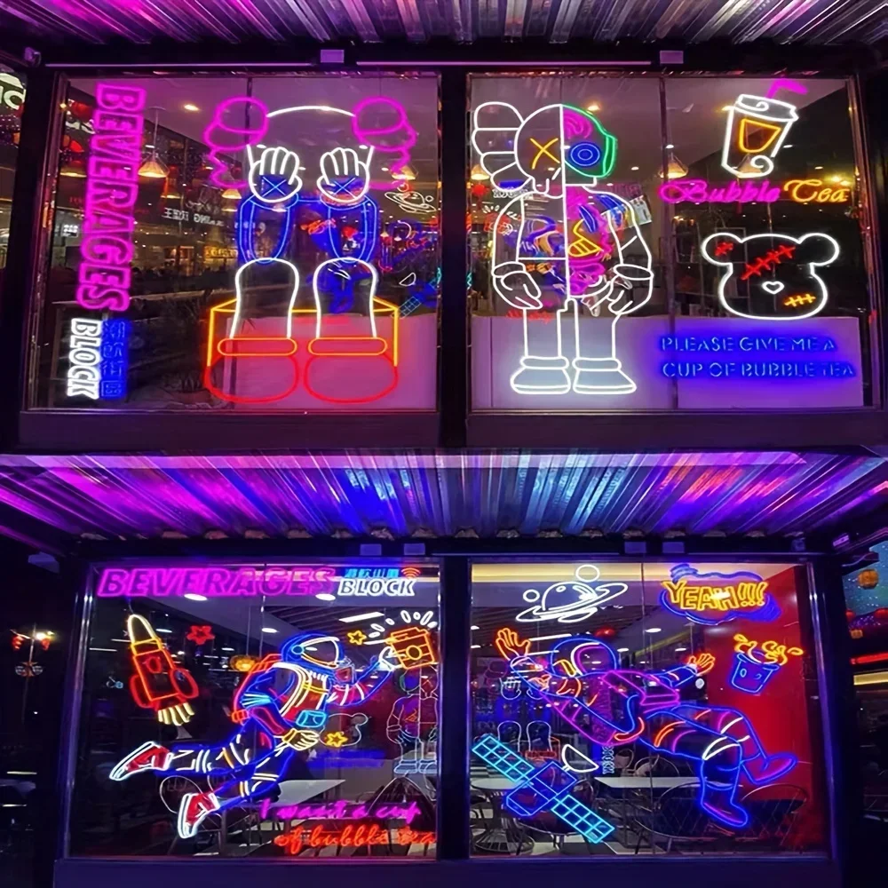 5M DC12V Einfarbige Neon-LED-Streifenleuchte, wasserdicht, Silikon, flexible Seillampe für Schlafzimmer, Wohnzimmer, Party, Urlaubsdekoration
