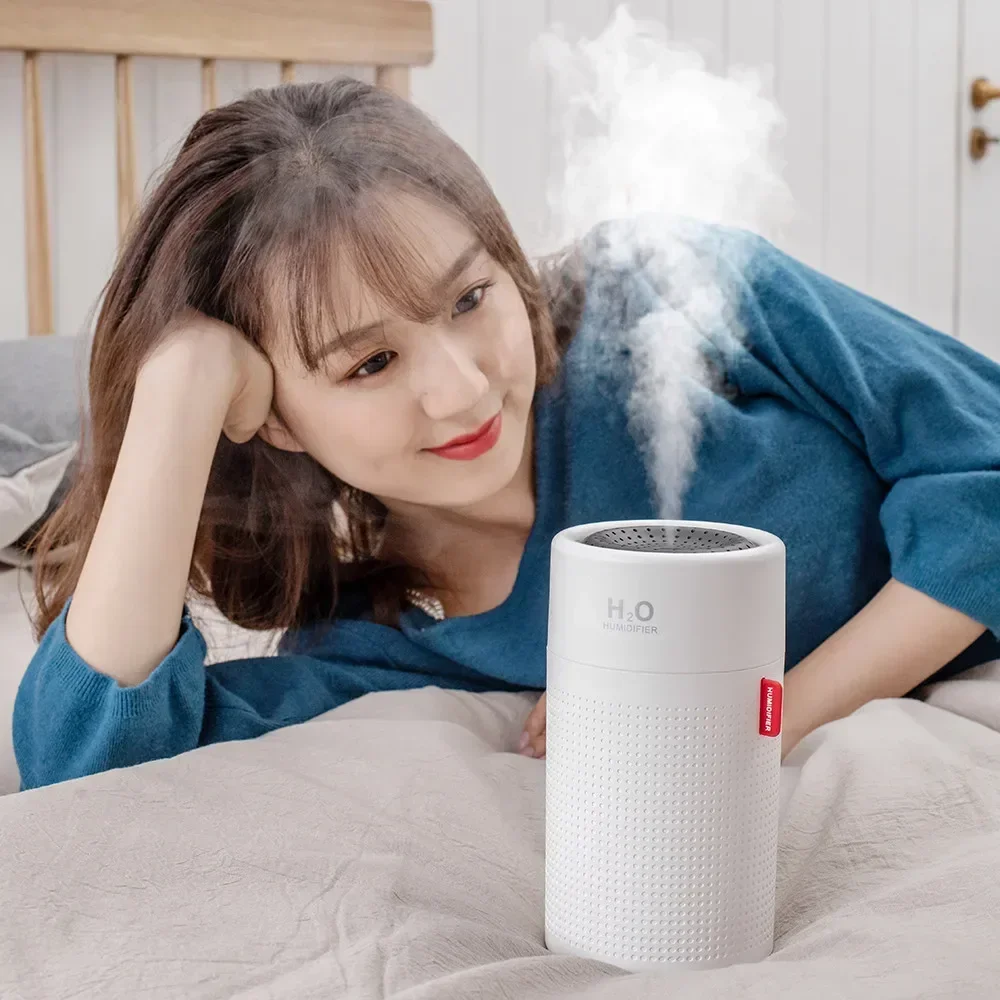 Difusor de Aroma portátil H2O, humidificador de aire para el hogar, recargable por USB, Mini fabricante de niebla para el hogar, dormitorio, oficina, gran capacidad