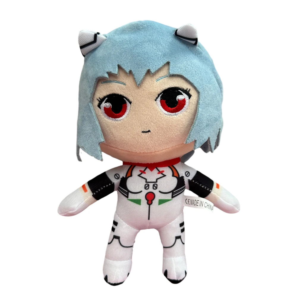 

20Cm Kawaii Ayanami Rei Plush Toy Doll Cartoon Anime Plush Toy Evangelion Plush Doll EVA Soft Stuffed Room Decor Kid Xmas Gifts