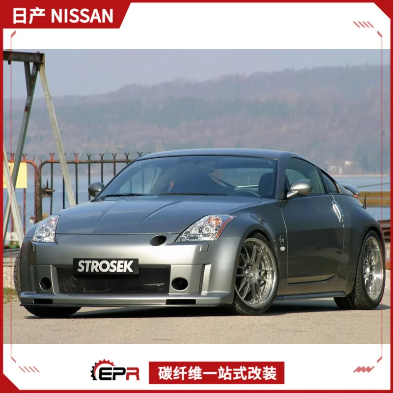 

SAAR подходит для Nissan 350Z Demon Z33, полный комплект кузова, стиль STROSEK, передние и задние бамперы, боковые юбки