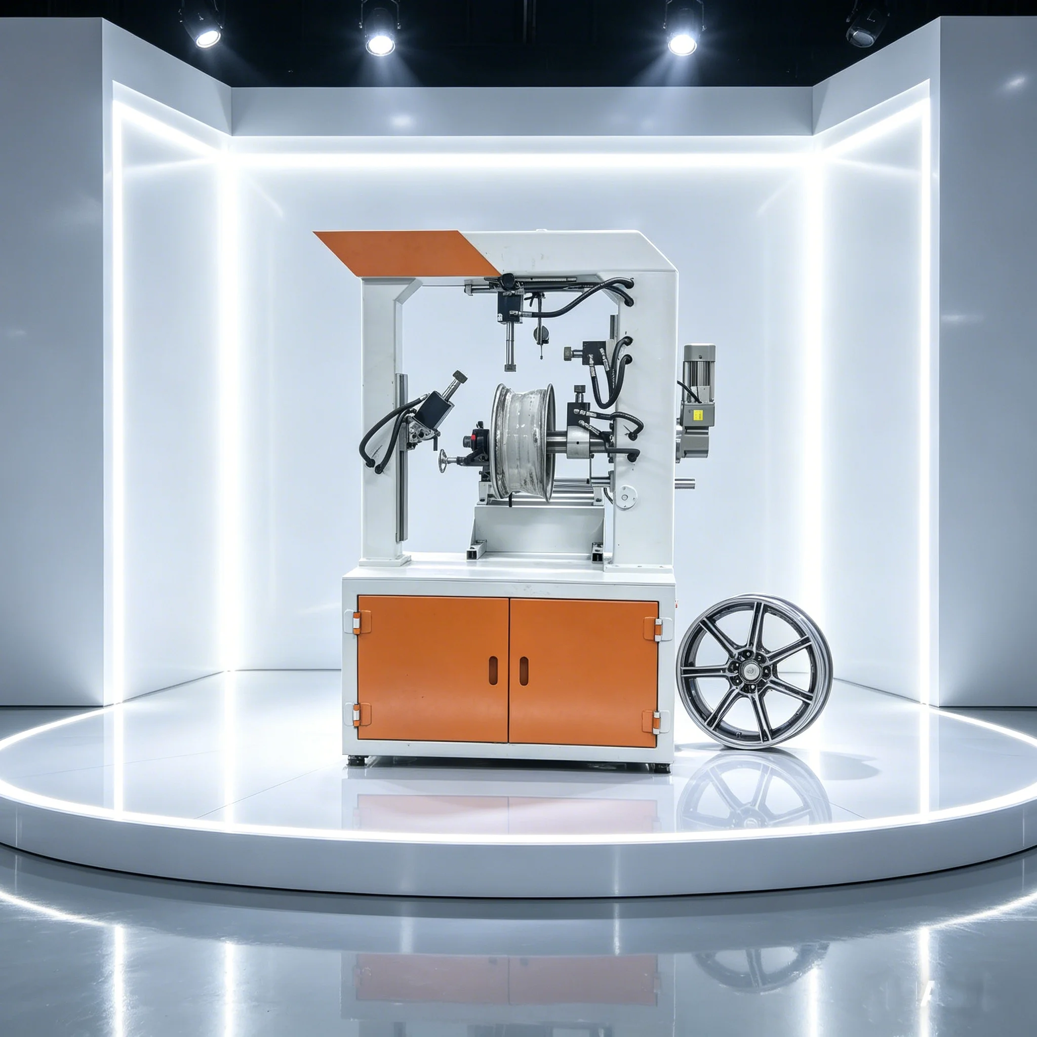 Sheet Metal Straightener Machine Wheel Repair Straightener Straightening Machinery for Motor Metal Condition Sheet Use