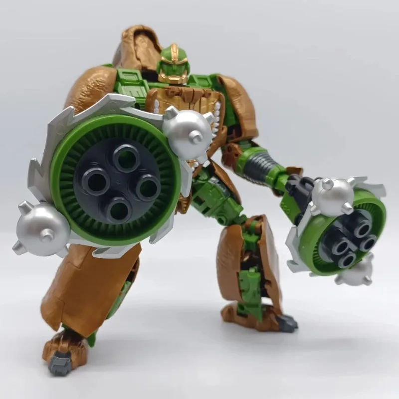 En Stock, juguetes transformadores, RW-01, serie Rhinox Super Warrior, pintura fina, versión ampliada, modelo de figuras de acción, figura de Anime