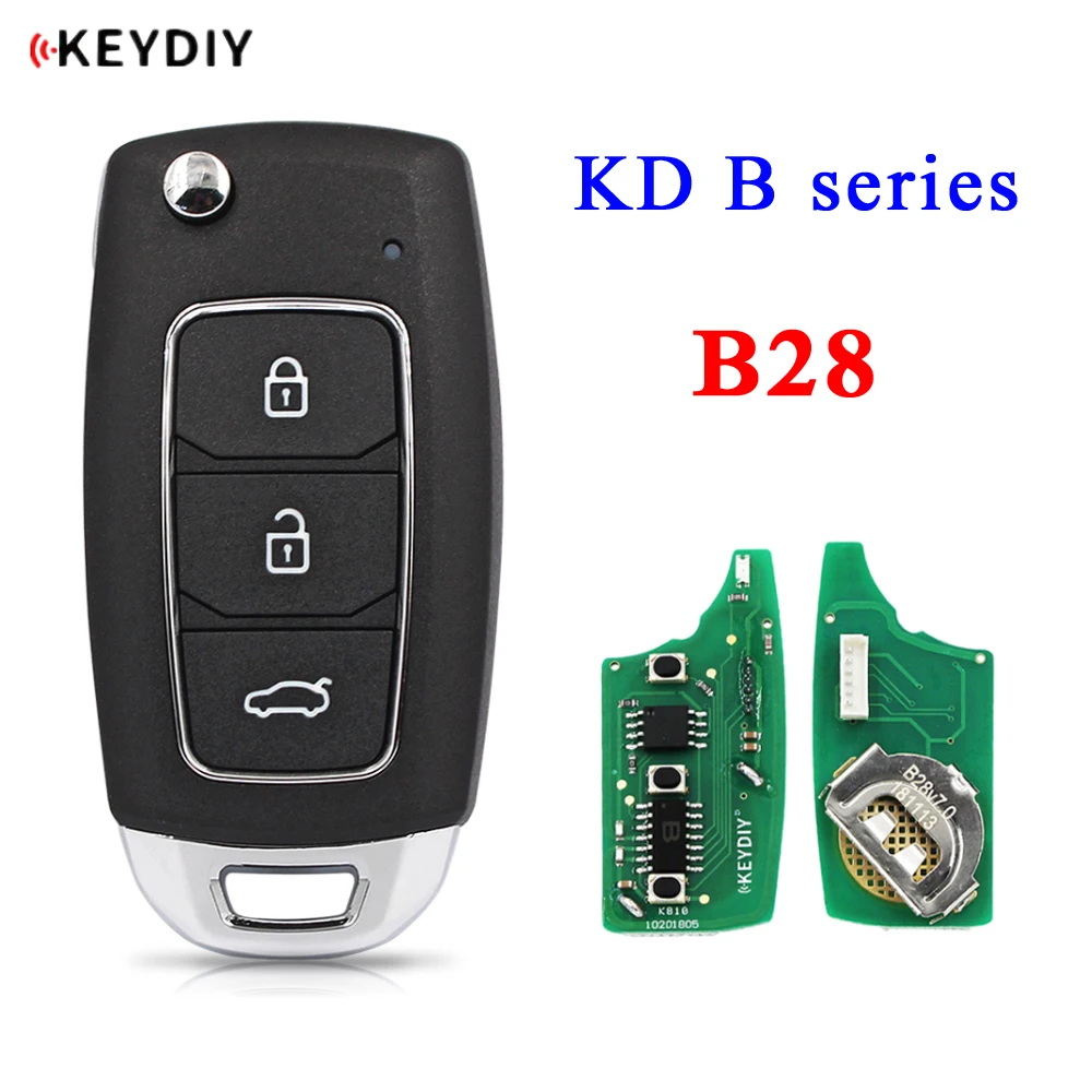 KEYDIY B Series B28 3 Button Universal KD Remote Control for KD-MAX KD900 KD900+ URG200 KD-X2 Mini KD