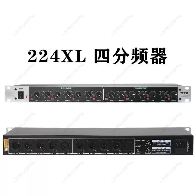 DBX234 234XL Professional Audio Crossover Stereo 2/3 Way Mono 4 Way XLR Audio Processor Equipment