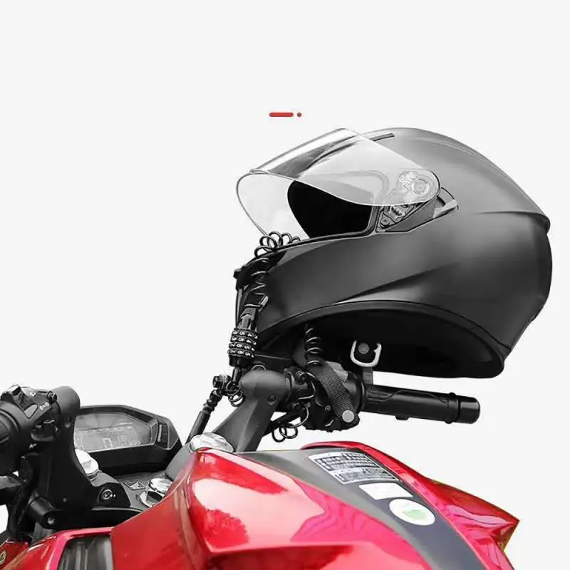 قفل عالمي مضاد للسرقة للدراجات النارية ، قفل السكوتر ، قرص إنذار ، قفل كابل ، إكسسوارات الدراجات النارية ، السلامة ، أمان الدراجة