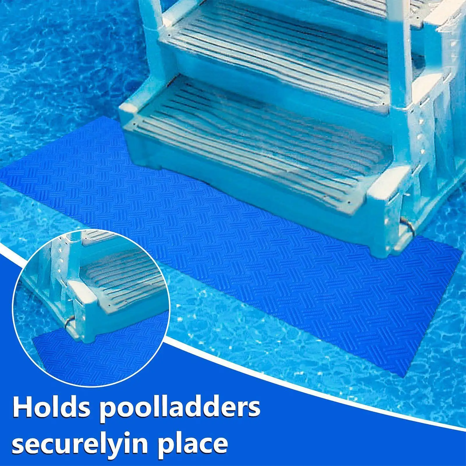 Swimming Pool Ladder Mat Safety Non-slip Pool Step Pad Boat Decking Anti Slip Pedal Mat Marine Flooring Yacht Ladder Pads