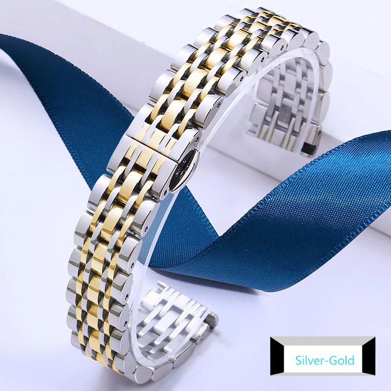 *new style* Watch band 10mm 12mm 14mm 16mm 18mm 20mm 22mm high quality 316L stainless steel shining watch strap