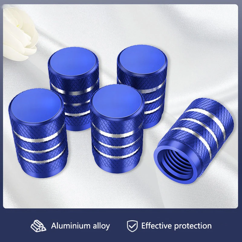 5pcs Aluminum Car Wheel Tire Valve Cover Core Cap For Seat Tarraco Arona Ateca Leon Ibiza Toledo Mii Leon Arosa Exeo Cupra FR