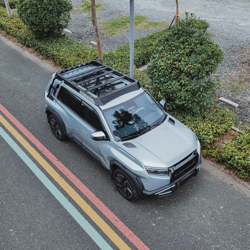 망간강 소재의 전착 도장 및 분체 도장 처리된 SUV용 - Overland Roof Rack Platform 리뷰 및 가격