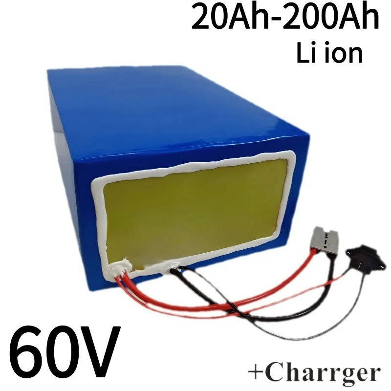 

Батарея iones de litio 17S 60V 100Ah 200Ah 80Ah 60Ah 50Ah 40Ah 30Ah 120ah 150ah для dos variable de tres ruedas maquinaria