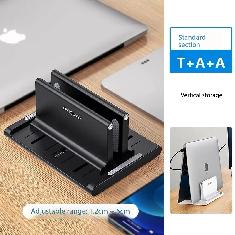 Vertical Laptop Stand Adjustable Holder For MacBook Air M1 Mac Book Pro Lenovo Huawei HP Dell IPad Notebook Base Tablet Holder