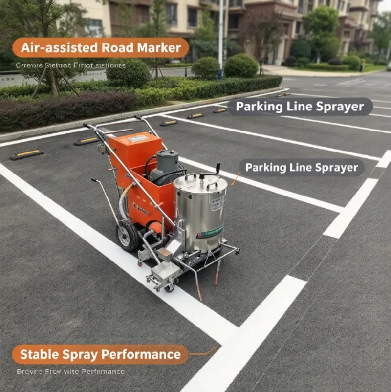 Line Marking Paint, Durable Grade With Strong Adhesion Performance For Parking Area Applications