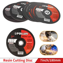 1-5pcs 180mm Metal Cutting Disc Anngle Grinder Grinding Wheels For Stainless Steel Cut Off Wheel Reinforced Resin Cutting Blade