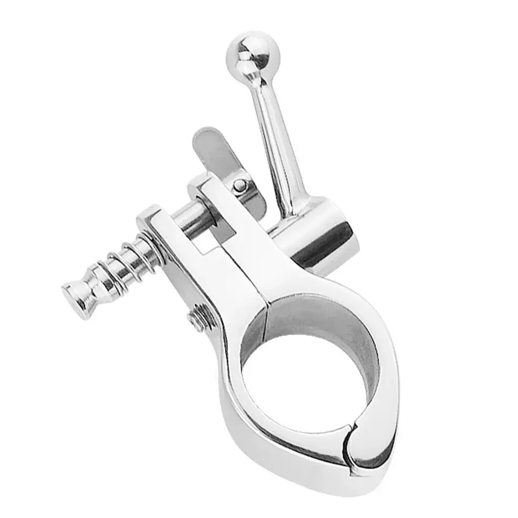 Stainless Steel Wrench, Pipe Clamp, Hardware Accessories for Boats and Yachts, 22/25mm