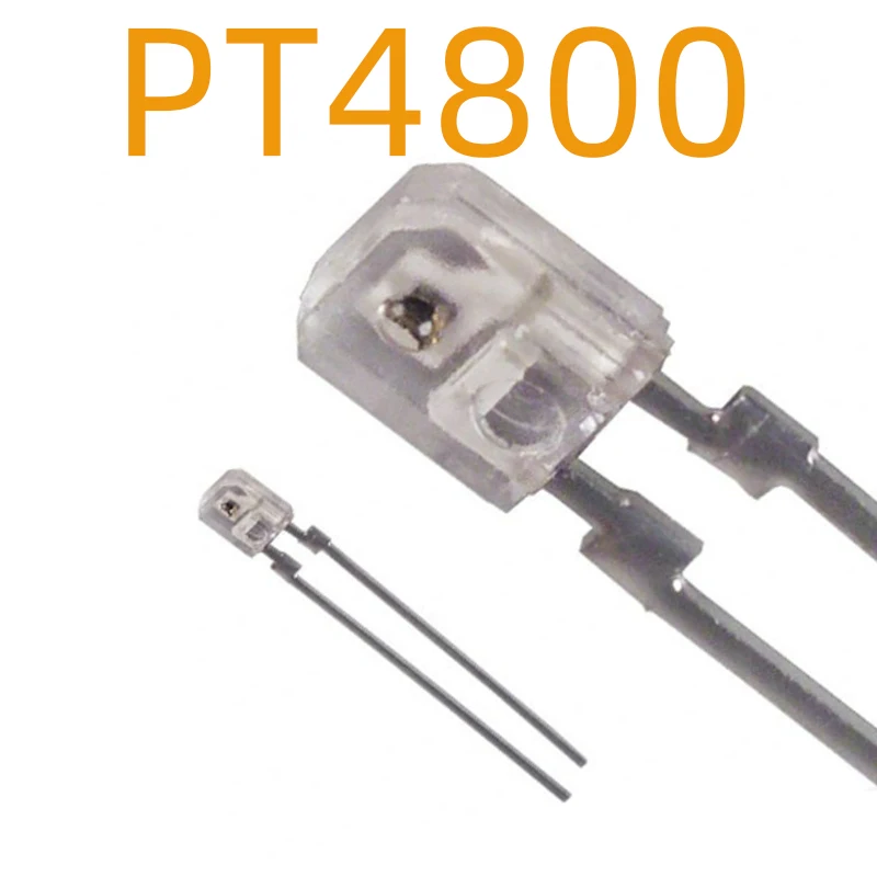 10pcs PT4800 GL4800 DIP-2 Thin Type Phototransistor Infrared Emitting Diode