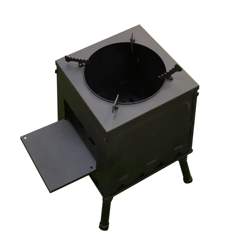 

Outdoor wood stove Removable wood Multifunctional portable Picnic BBQ Camping wood