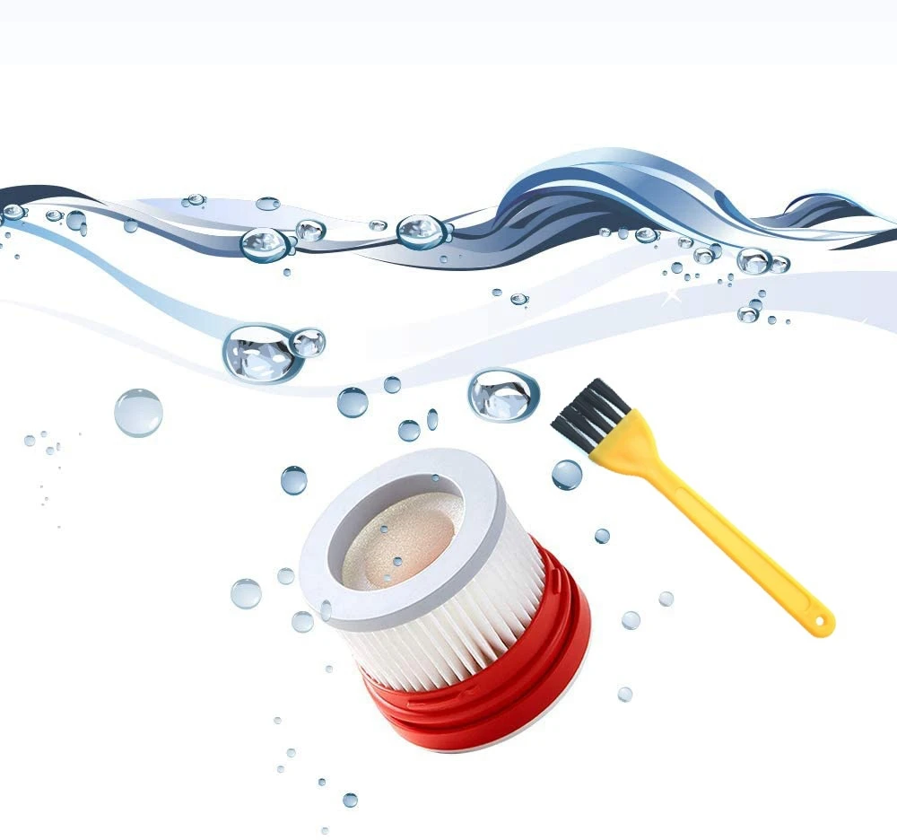 بدائل فلتر HEPA لـ Xiaomi Dreame V9 V9 Pro V10 ملحقات المكنسة الكهربائية المحمولة اللاسلكية أطقم قطع غيار 2 قطعة