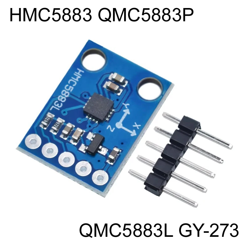 HMC5883 QMC5883P QMC5883L GY-273 271 Electronic Compass Module Three Axis Magnetic Field Sensor Module for Arduino IIC Board