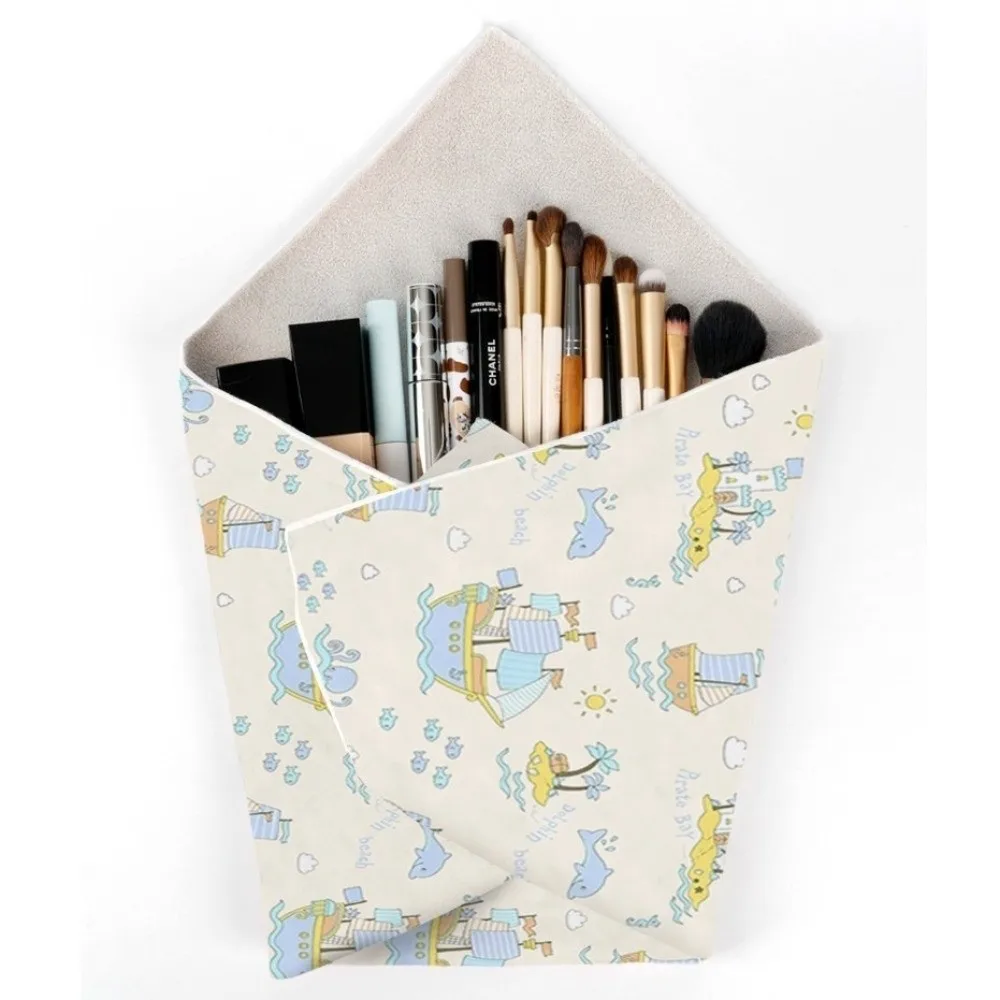 Self-Adhesive Camera Wrap Cloth Reusable Portable Magic Protective Pouch Flexible Cute Printed Flexible Storage Bag