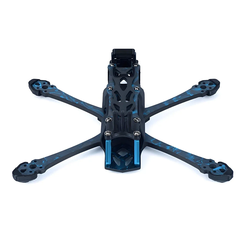 Asixflying Manta 5 SE 223mm Wheelbase T700 Carbon Fiber Plate Frame Kit Compatible Analog/ DJI O3/ DJI O4 Lite