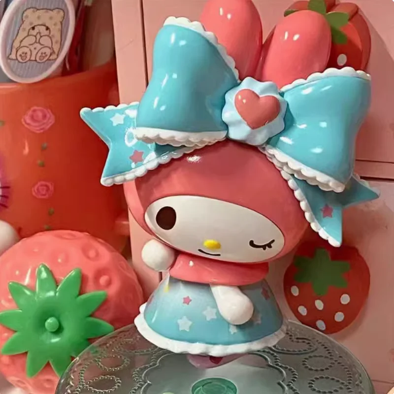 Miniso Blind Box My Melody Afternoon Tea Series Mysterieuze Ornamenten Mode Actiefiguren Leuke Model Poppen Trendy Speelgoed Cadeau