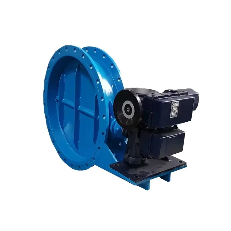 Electric Actuator Air Ventilated Round Damper Valves