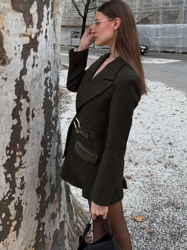 Quastenfransen, 2-teilig, Anzüge für Damen, elegant, O-Ausschnitt, ärmellos, Taille, Cinching, Glitzer, Party, Abendkleider, Mode, Dame, Streetwear – Detail 7