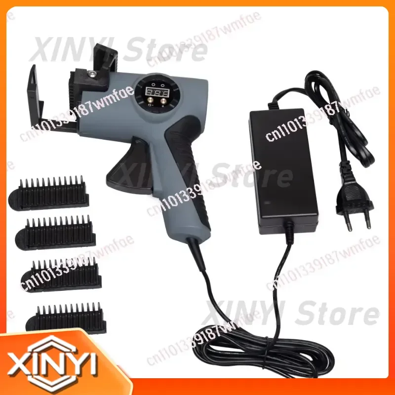 Hair Extender Machine Kit for Barbers Professional Hair Extension Tool Set with Basic Connectors for Salon Use