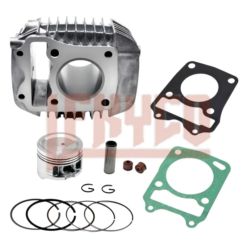 Motorcycle Accessories 52.4mm Cylinder Kit Motor for HONDA MSX125 GROM 125 MONKEY Z125 SUPER CUB C125 KYZ125 12100-K26-900 Block