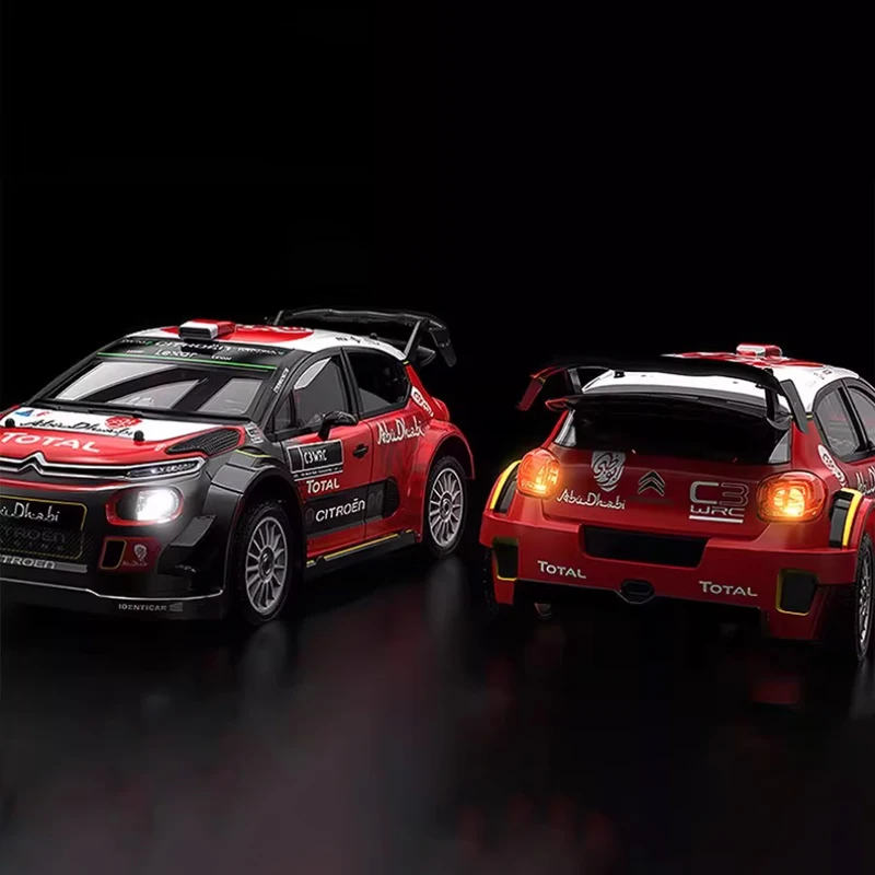 Meijia Xin 7303 1:7 Citroen Carro de Controle Remoto Carro de Rally Profissional Rc Simulação Modelo de Carro de Brinquedo de Controle Remoto