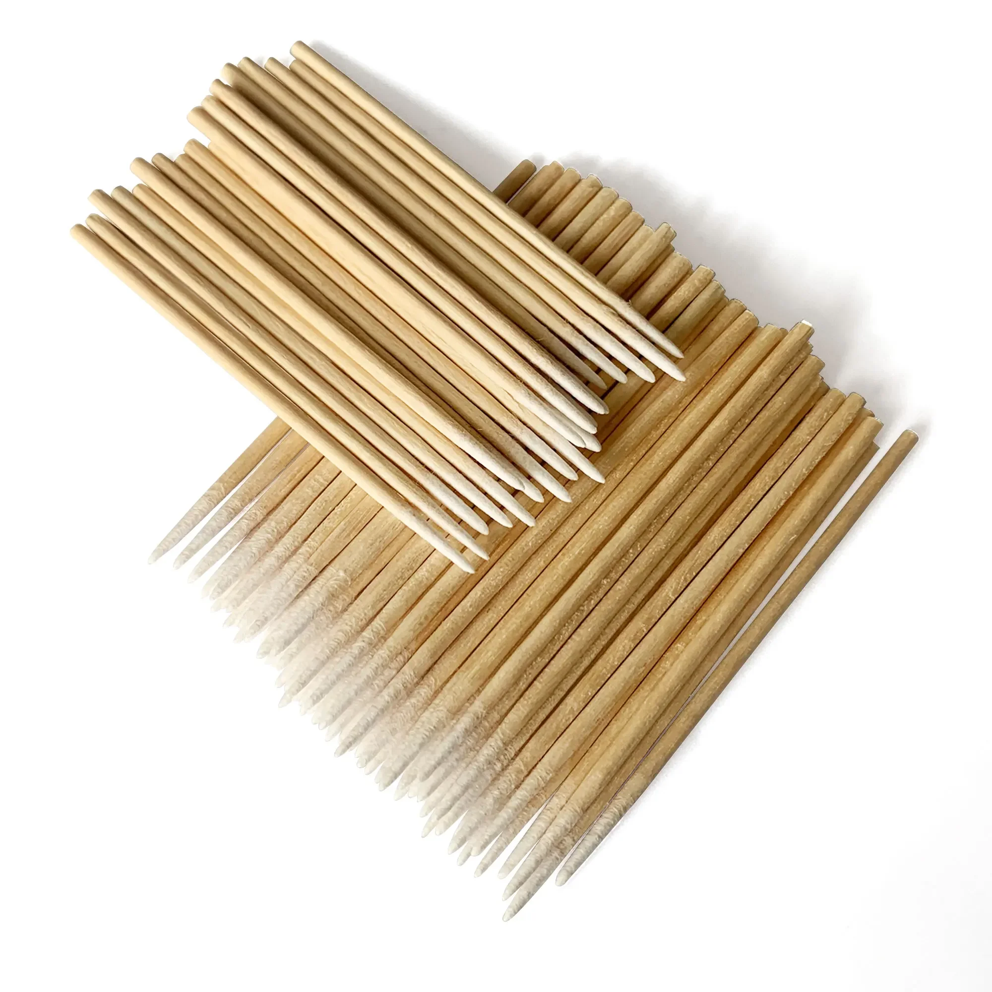 100/500pcs Micro Wood Cotton Swab Eyelash Extension Tools Tatoo Microblading Cleaning Wooden Sticks Cosmetic Cotton Brush Buds