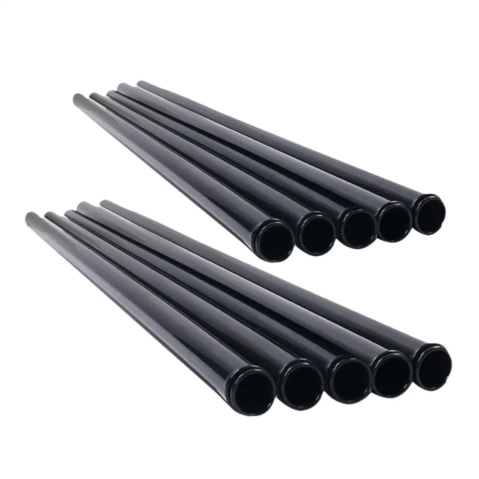 10x Golf Club Tubes, Golf Club Holder, 86.5cm Length for Men Women, Individual Golf Bag Tubes, Golf Tubes Dividers for Club