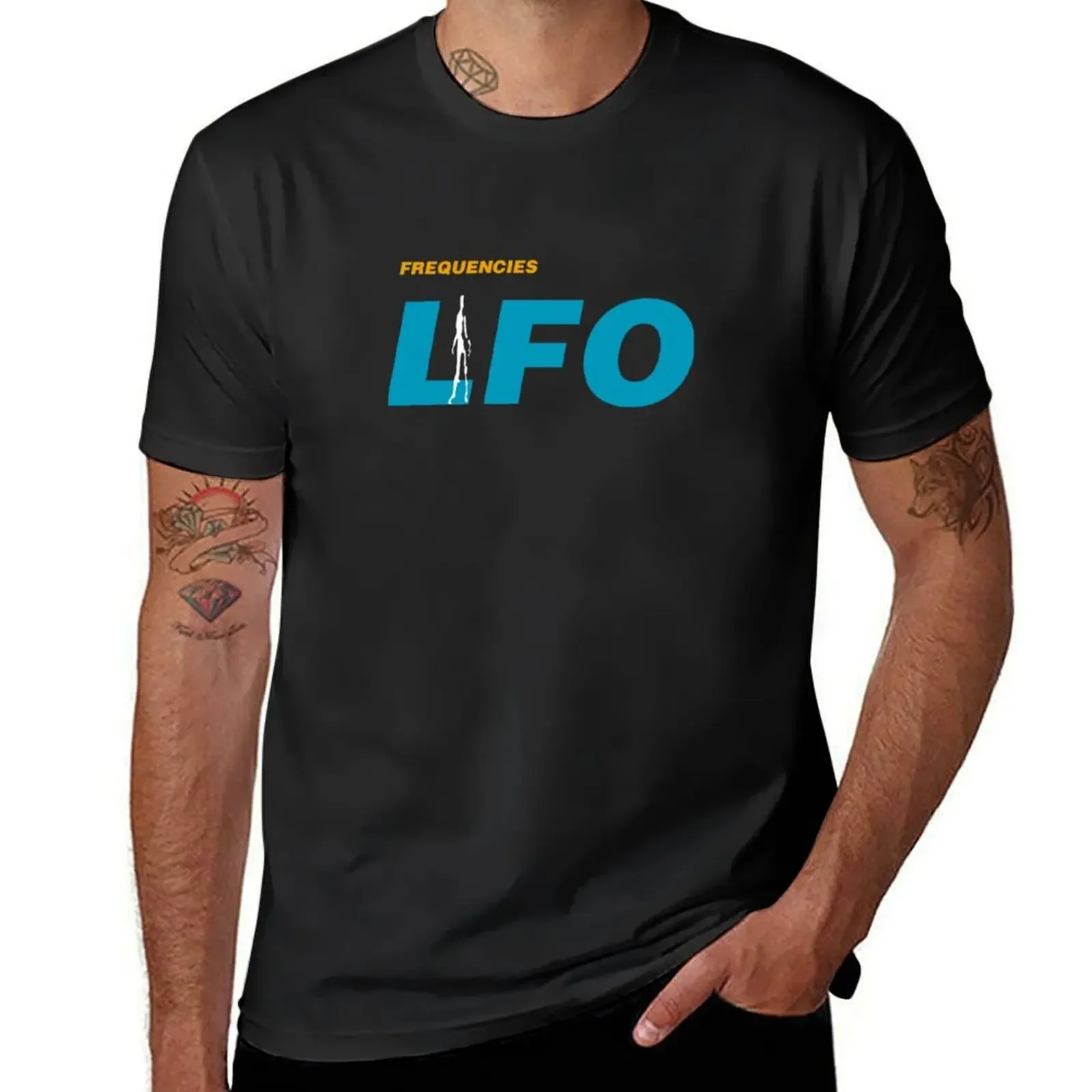 LFO Frequencies T-Shirt graphic shirts oversizeds clothes for men