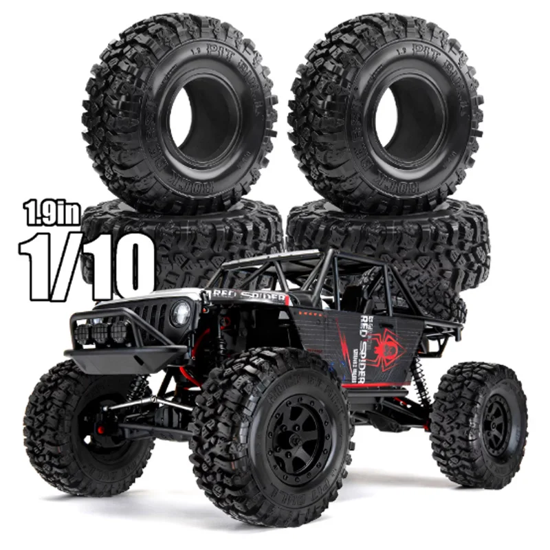 

1/10 альпинистская шина 1,9-дюймовая сильная ручка подходит для Weili SCX10 Meijiaxin D90 Huangbo щенка шины R431 и других моделей