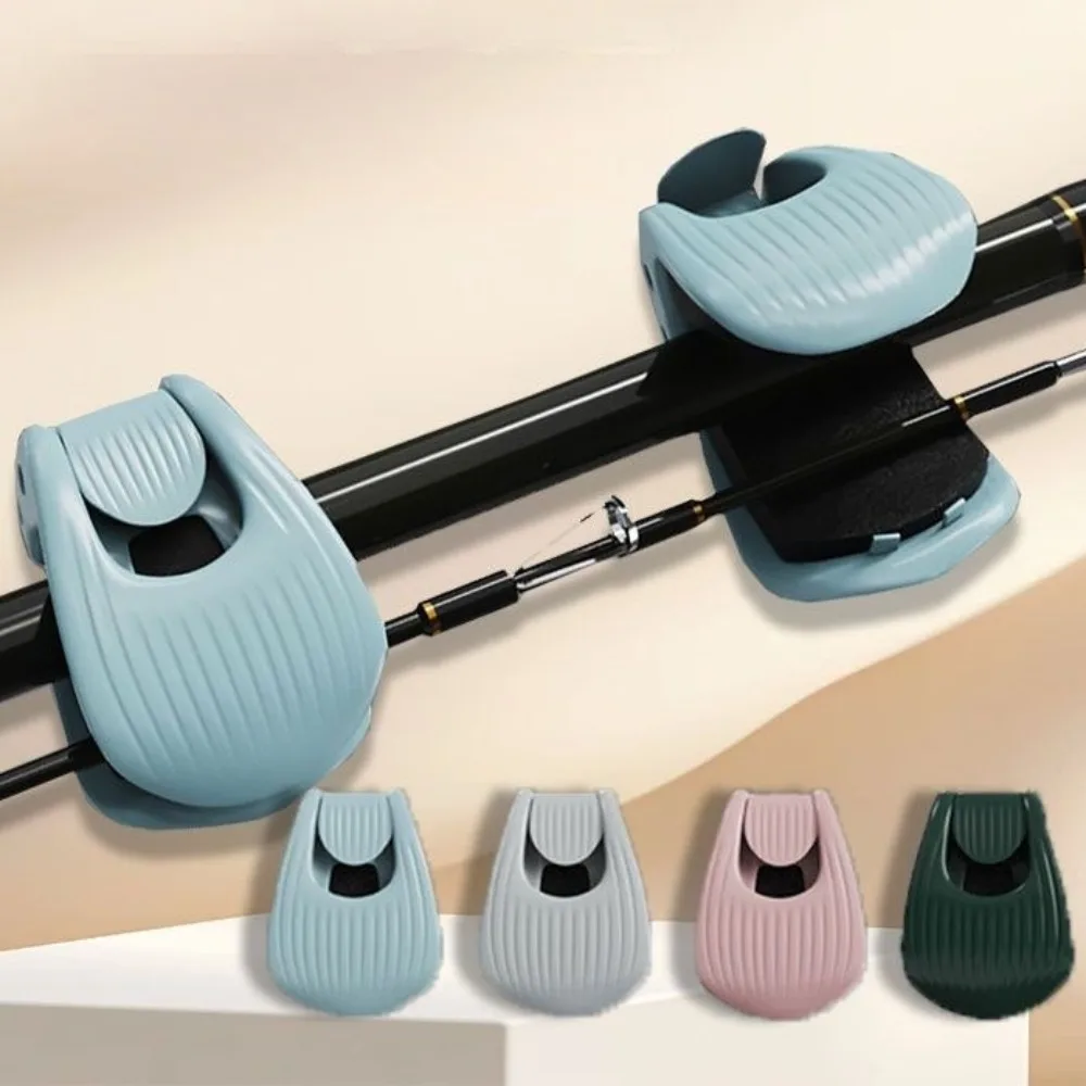 20/5Pcs Fishing Rod Holder Fixer Clip Fishing Pole Holder Compact Design Fishing Rod Fixer Fish Rod Holder Storage Accessories - Image 5