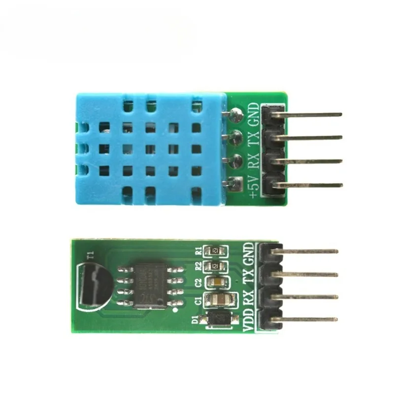 DS18B20/DHT11 Serial Port Digital Temperature And Humidity Sensor Module Single-chip Microcomputer Communication Acquisition